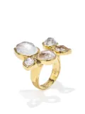 Goossens Cachemire rock crystal ring - Gold