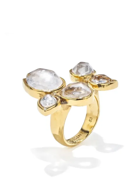 Goossens Cachemire rock crystal ring