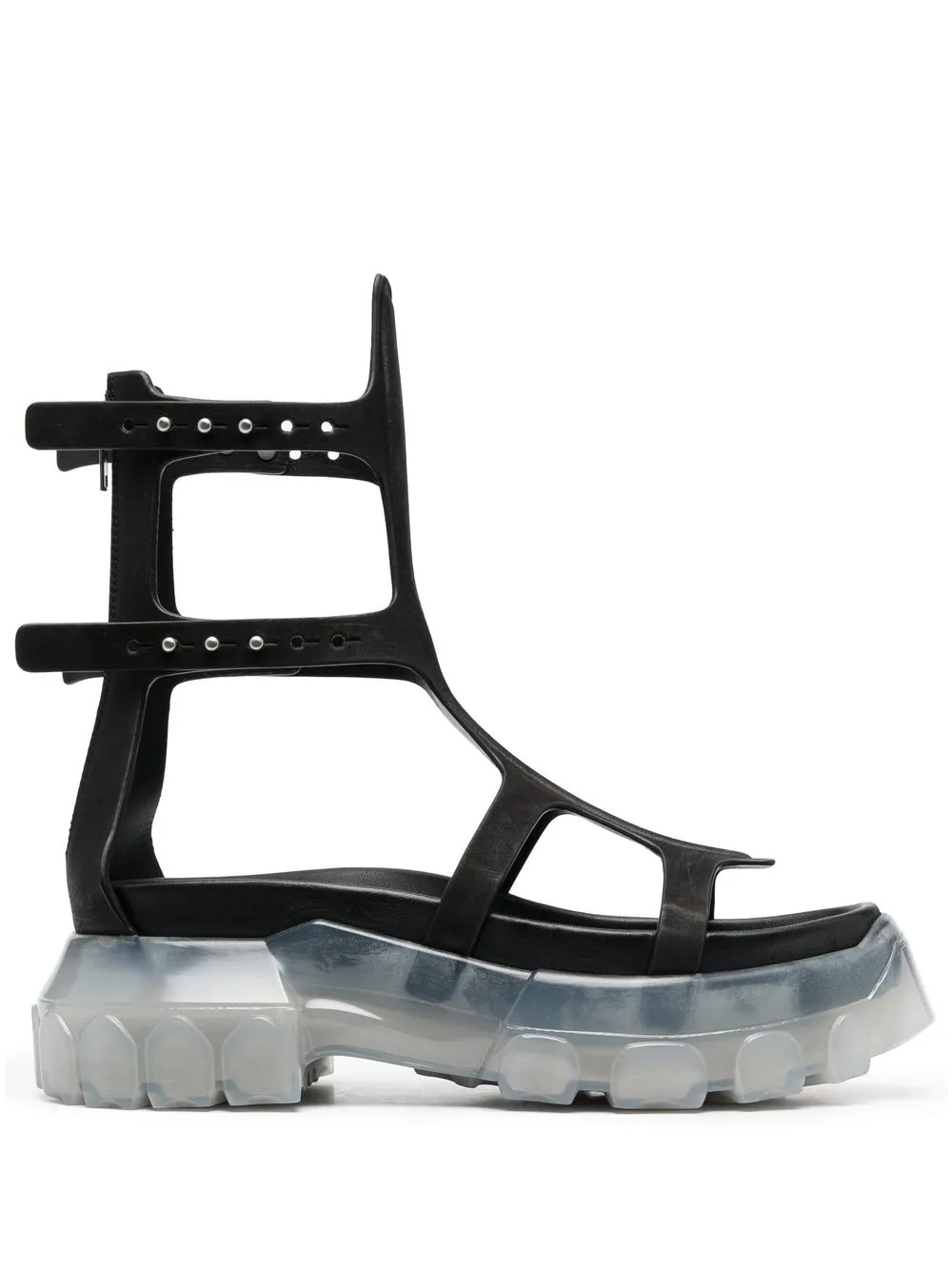 Rick Owens Spartan Tractor sandals - Black