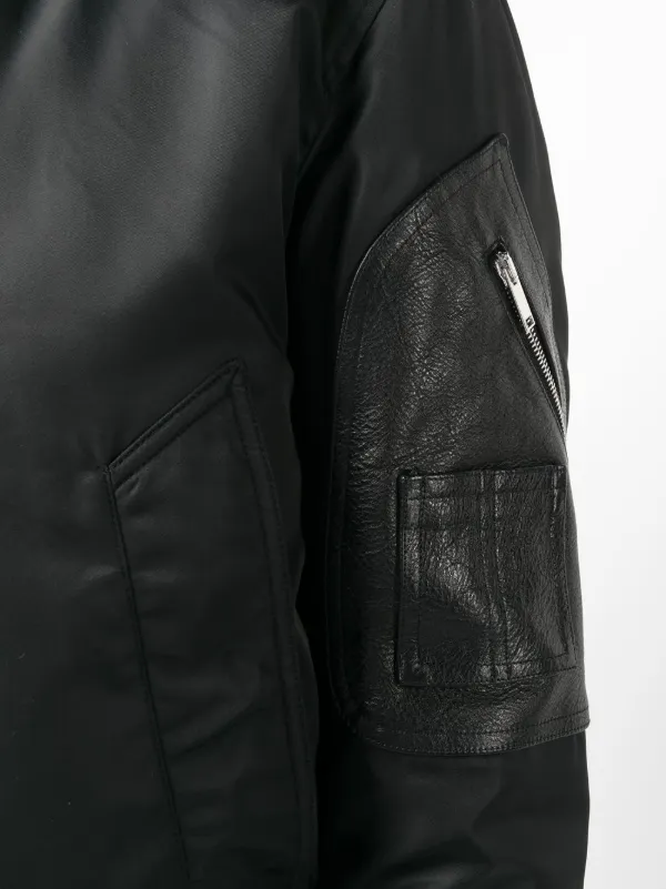 Roberto Cavalli logo-embroidered Bomber Jacket | Black Roberto Cavalli logo-embroidered Bomber Jacket | Black