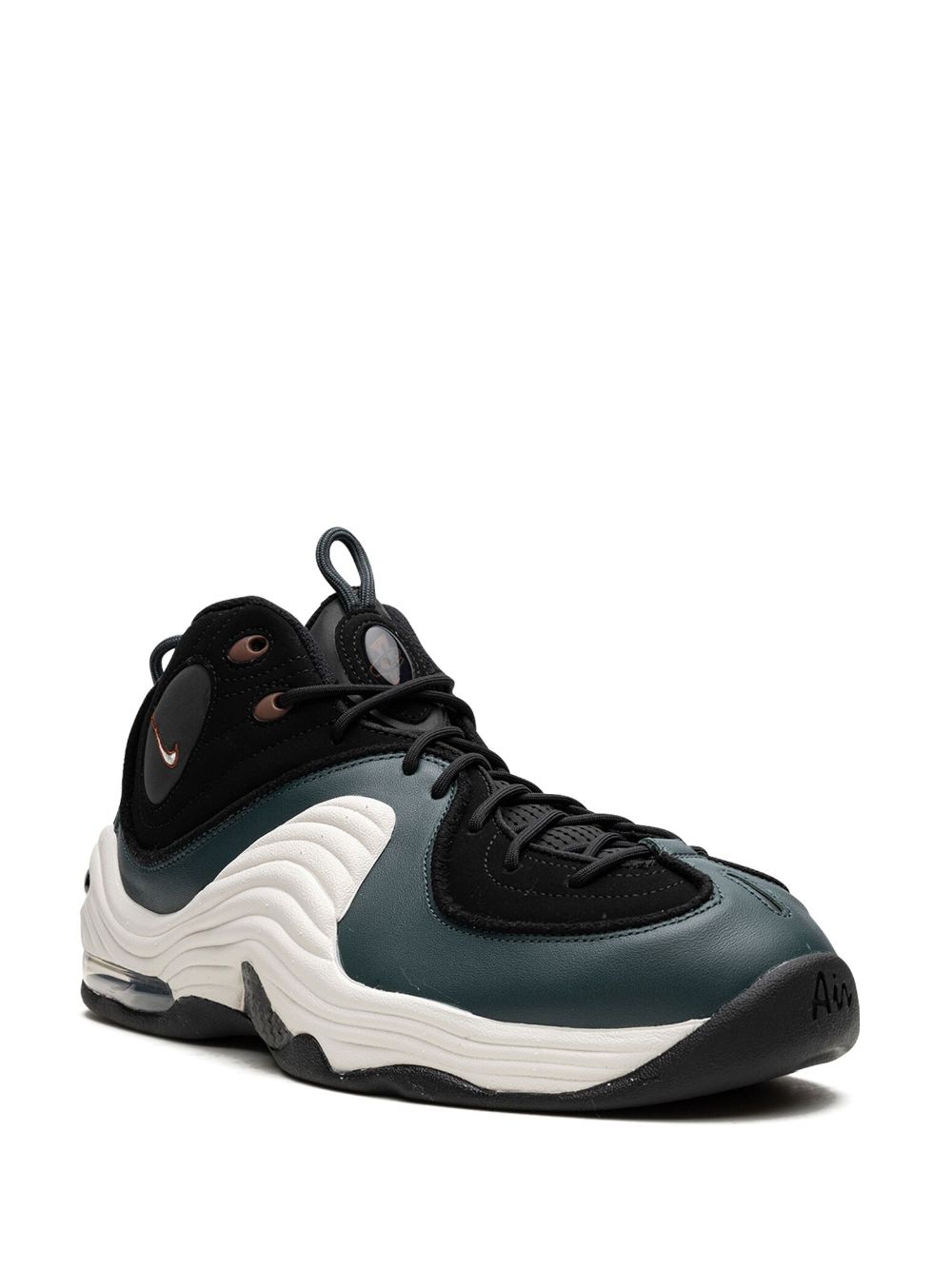 Shop Nike Air Penny 2 "faded Spruce" Sneakers In Black