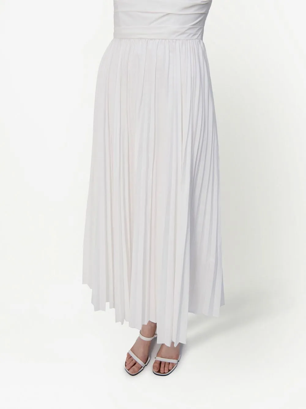 Simkhai Caroline Midi Dress In 白色