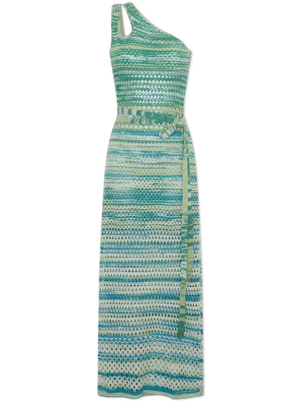 

Simkhai Justina Space Dye maxi dress - SEAFOAM SPACE DYE