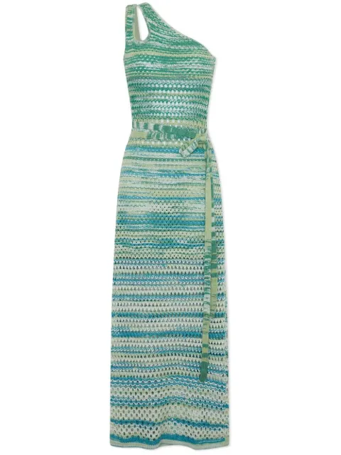 Simkhai vestido largo Justina Space Dye