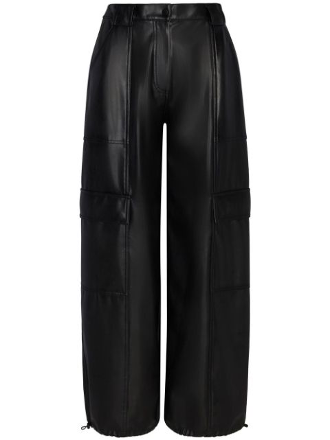 Simkhai Luxe faux-leather trousers