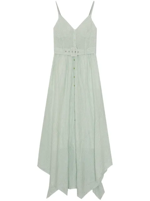 Simkhai vestido Leighton a rayas