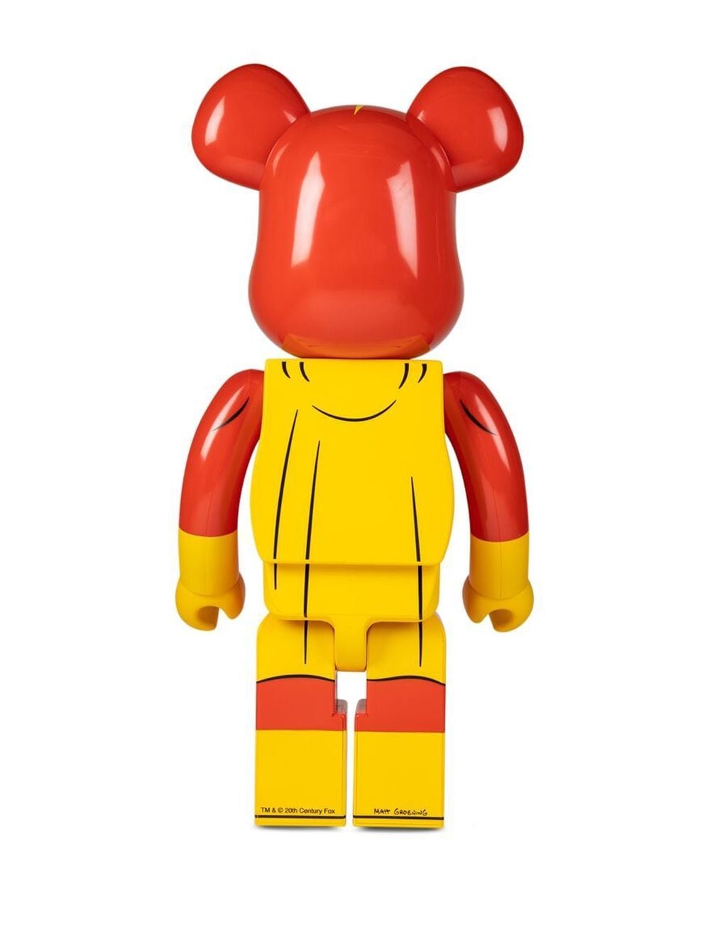Shop Medicom Toy Radioactive Man Be@rbrick 1000% Figure In Red