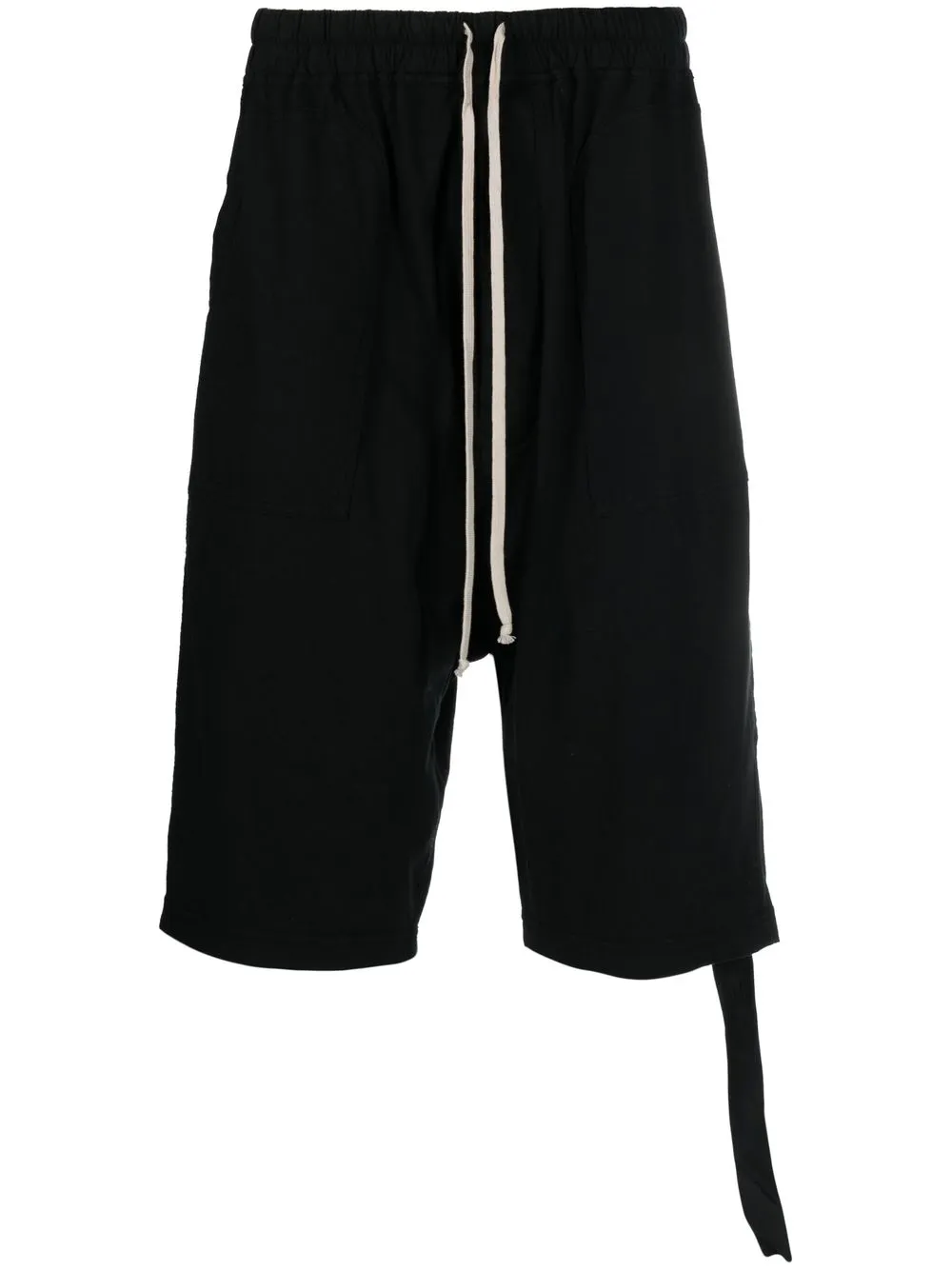 

Rick Owens DRKSHDW drop-crotch Bela shorts - Black