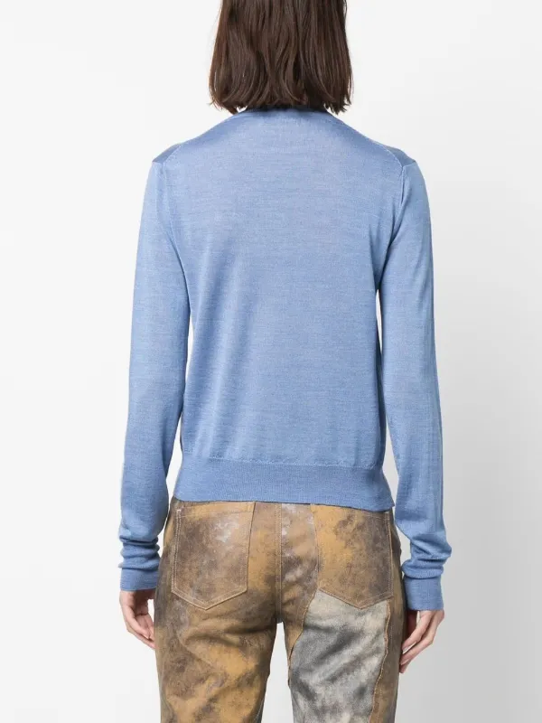 Vivienne Westwood Orb ファインニットセーター | ブルー