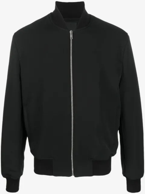 Givenchy wool logo lettering bomber jacket