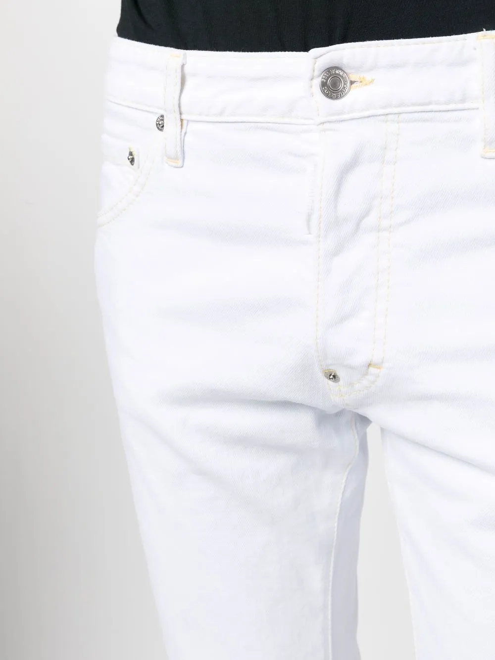 Shop Dsquared2 Slim-cut Jeans In White