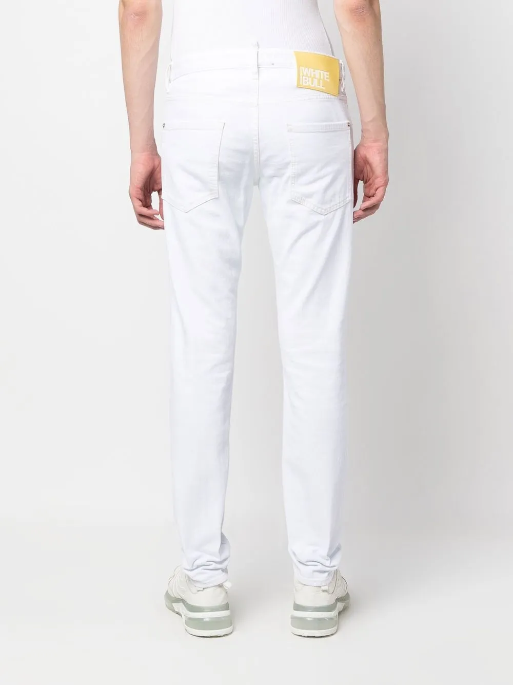 Shop Dsquared2 Slim-cut Jeans In White
