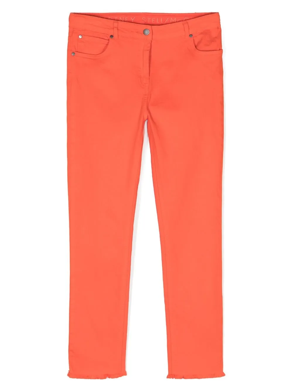 

Stella McCartney Kids slim-cut leg trousers - Orange