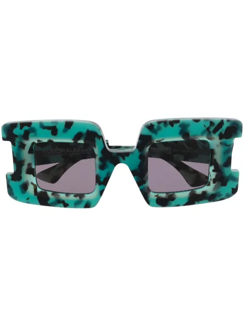 Kuboraum lentes de sol con armazón cuadrada