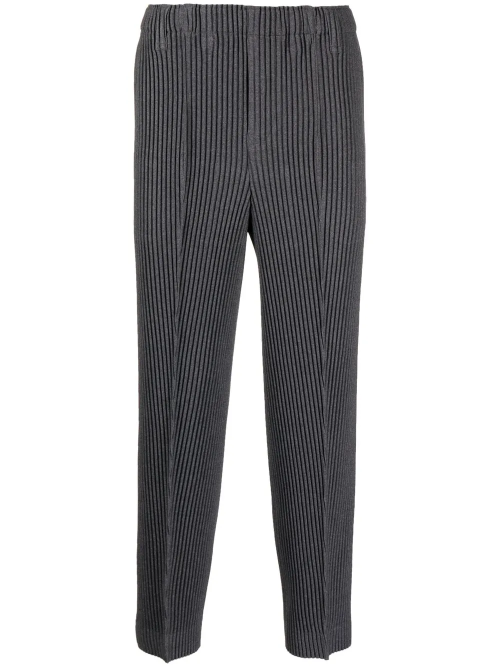 

Homme Plissé Issey Miyake pantalones Wool Like Light con pinzas - Gris