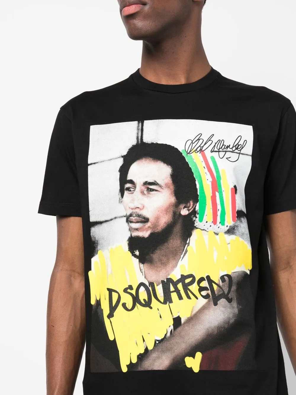 Dsquared2 Bob Marley Cotton T shirt Farfetch