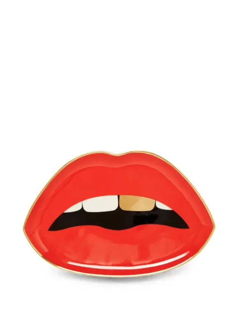 Jonathan Adler lip-motif porcelain tray