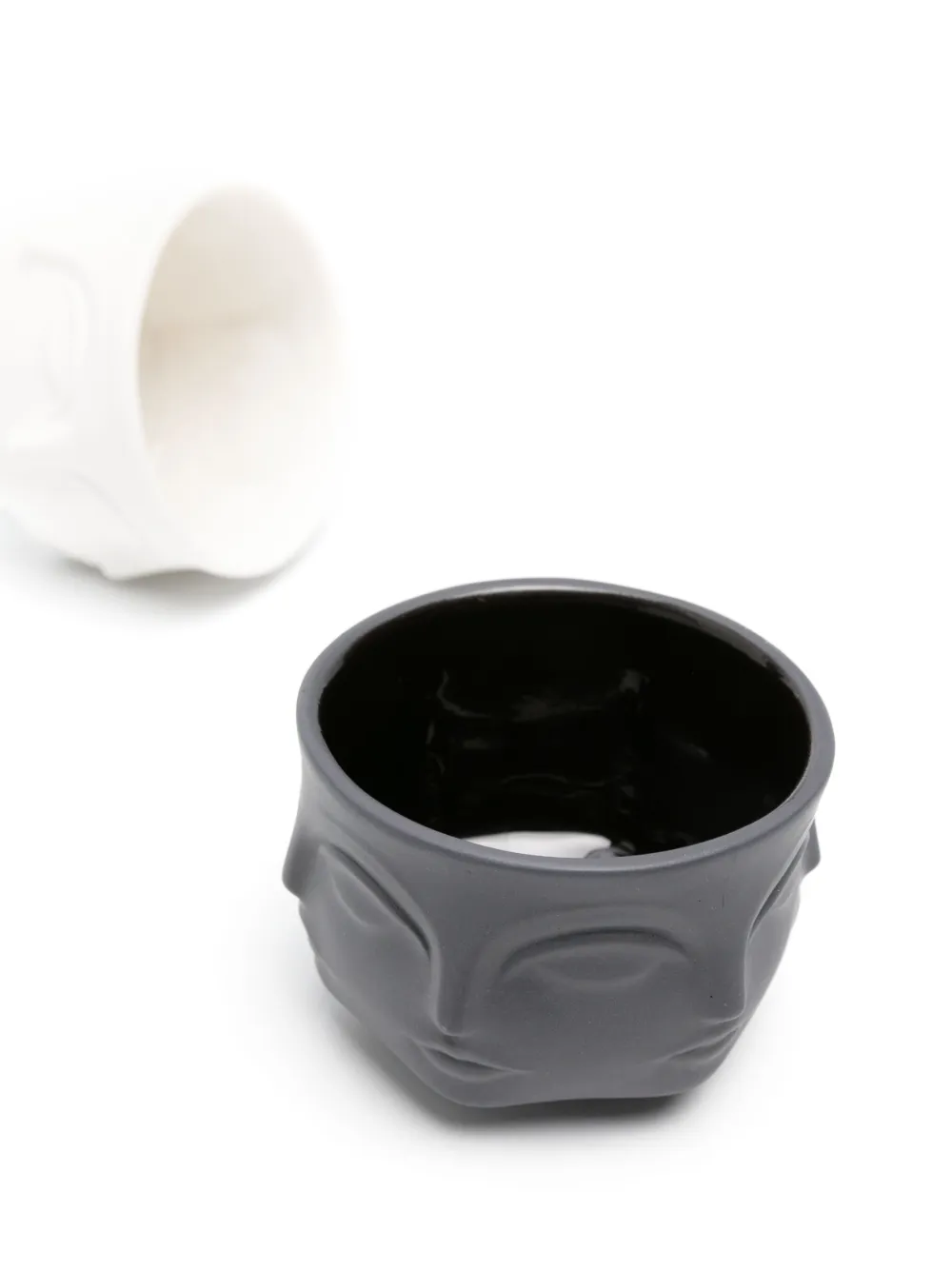  Jonathan Adler Muse Porcelain Salt And Pepper Set - Black 