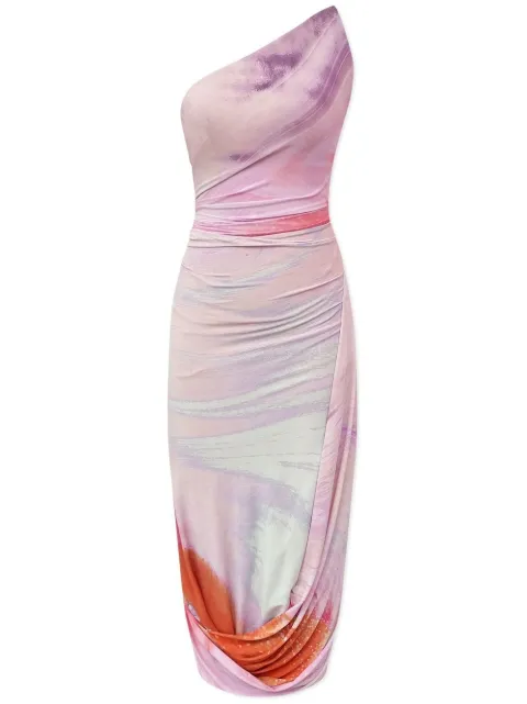 Simkhai Havana abstract-print dress
