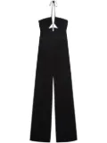 Simkhai Gala plissé-detail jumpsuit - Black