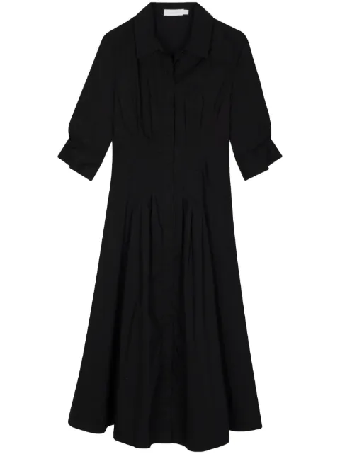 Simkhai Jazz ruched shirt dress