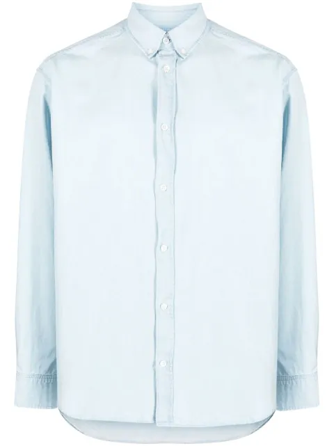 Maison Kitsuné 칠랙스 프린트 릴랙스 핏 셔츠