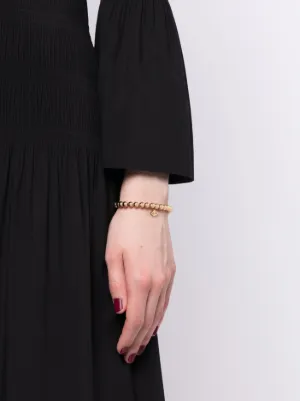 ♪ GUCCI インターロッキング 18Kブレスレット au750刻印 ゴールド グッチ インターロッキング〕チェーン ブレスレット