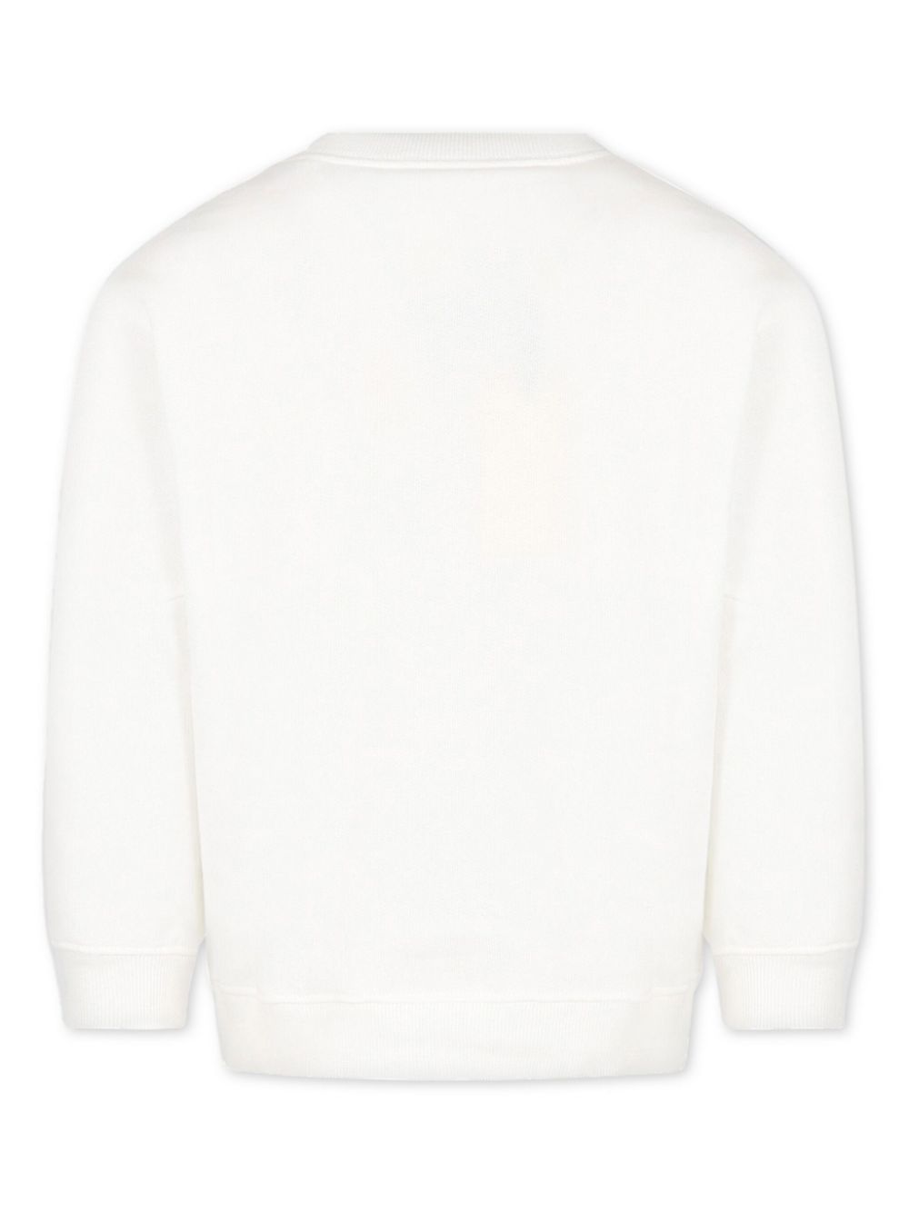 Gucci Kids Interlocking G-print cotton sweatshirt - White