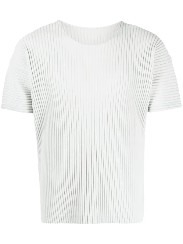 Homme Plissé Issey Miyake プリーツ Tシャツ - Farfetch