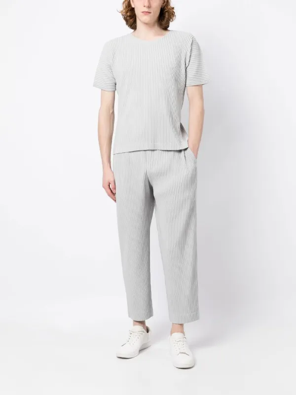 HOMME PLISSE ISSEY MIYAK Tシャツ グレー - トップス