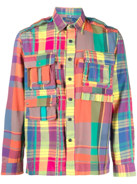 Polo Ralph Lauren checkered multi-pocket shirt