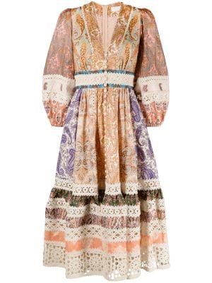 ZIMMERMANN Devi Crochet Dress - Farfetch