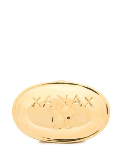 Jonathan Adler caja de la píldora de latón Xanax