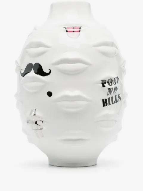 Jonathan Adler graphic-print porcelain vase