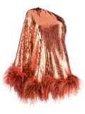 Taller Marmo Piccolo Disco Ubud sequin-embellished dress - Orange