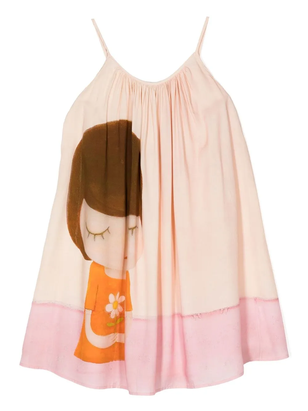 

Stella McCartney Kids cartoon-print sleeveless dress - Pink