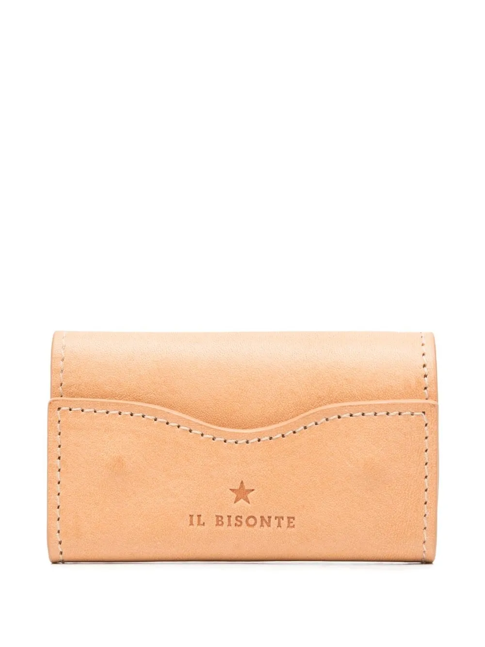 Il Bisonte debossed-logo key-chain Wallet - Farfetch