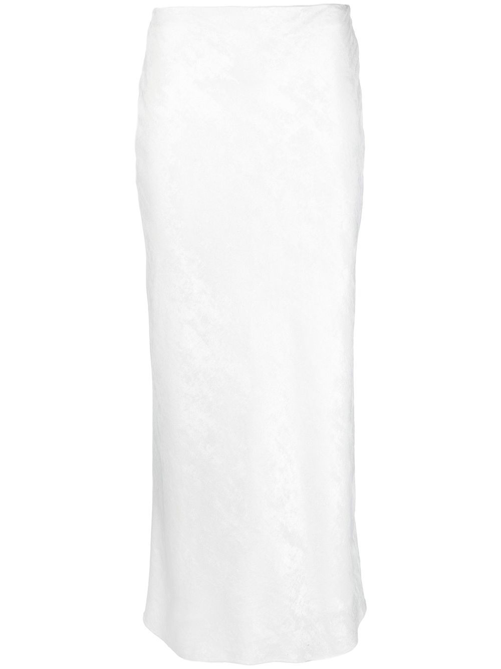 Iro Carisa Long Lamé Skirt In White | ModeSens