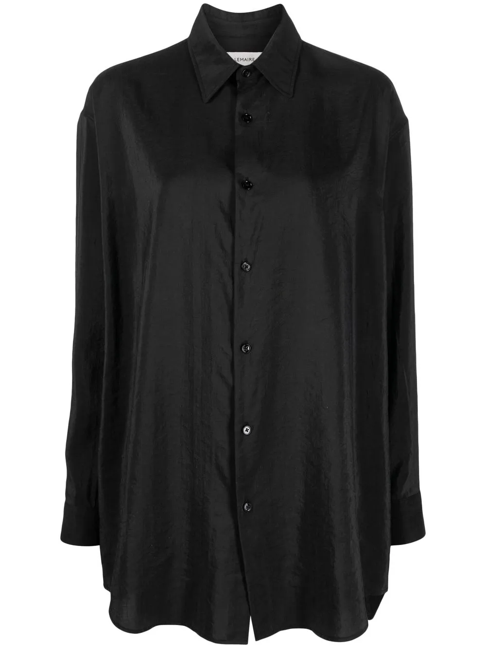 

Lemaire camisa manga larga con botones - Negro