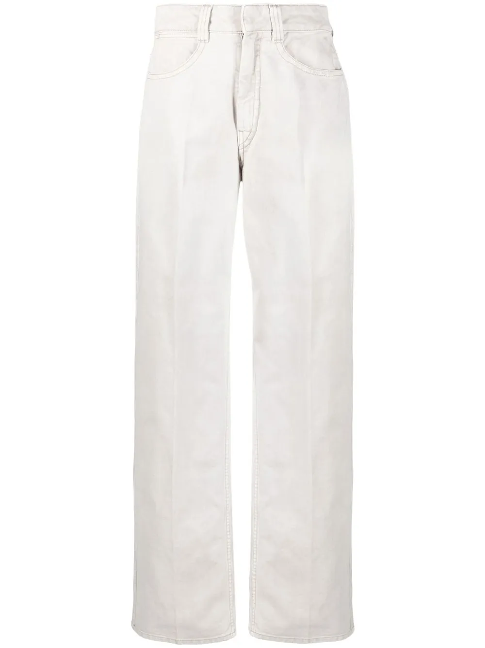 

Lemaire high-waisted wide-leg jeans - Grey