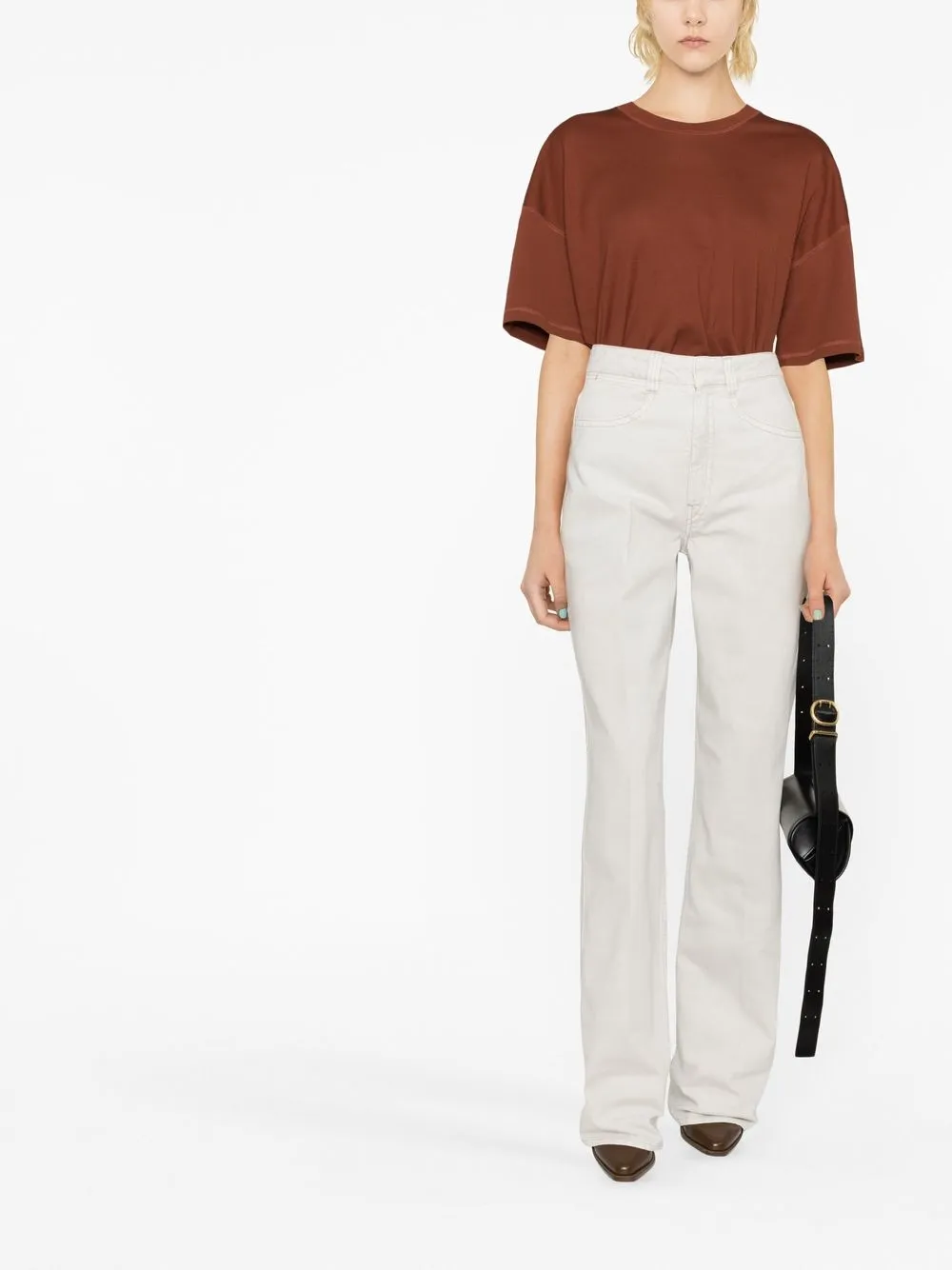 Lemaire High waist jeans - Grijs
