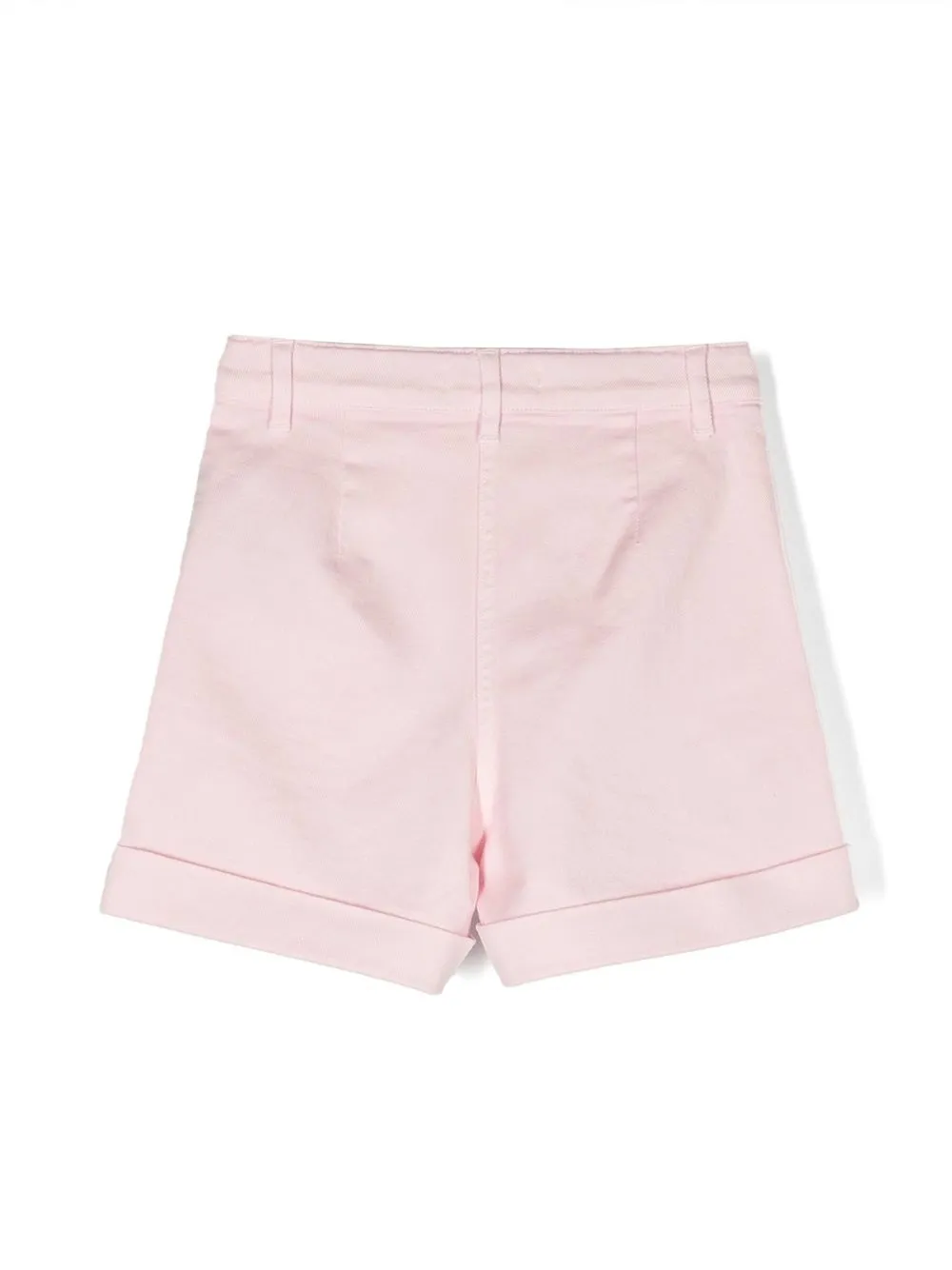 Balmain Kids Shorts met logo-reliëf - Roze