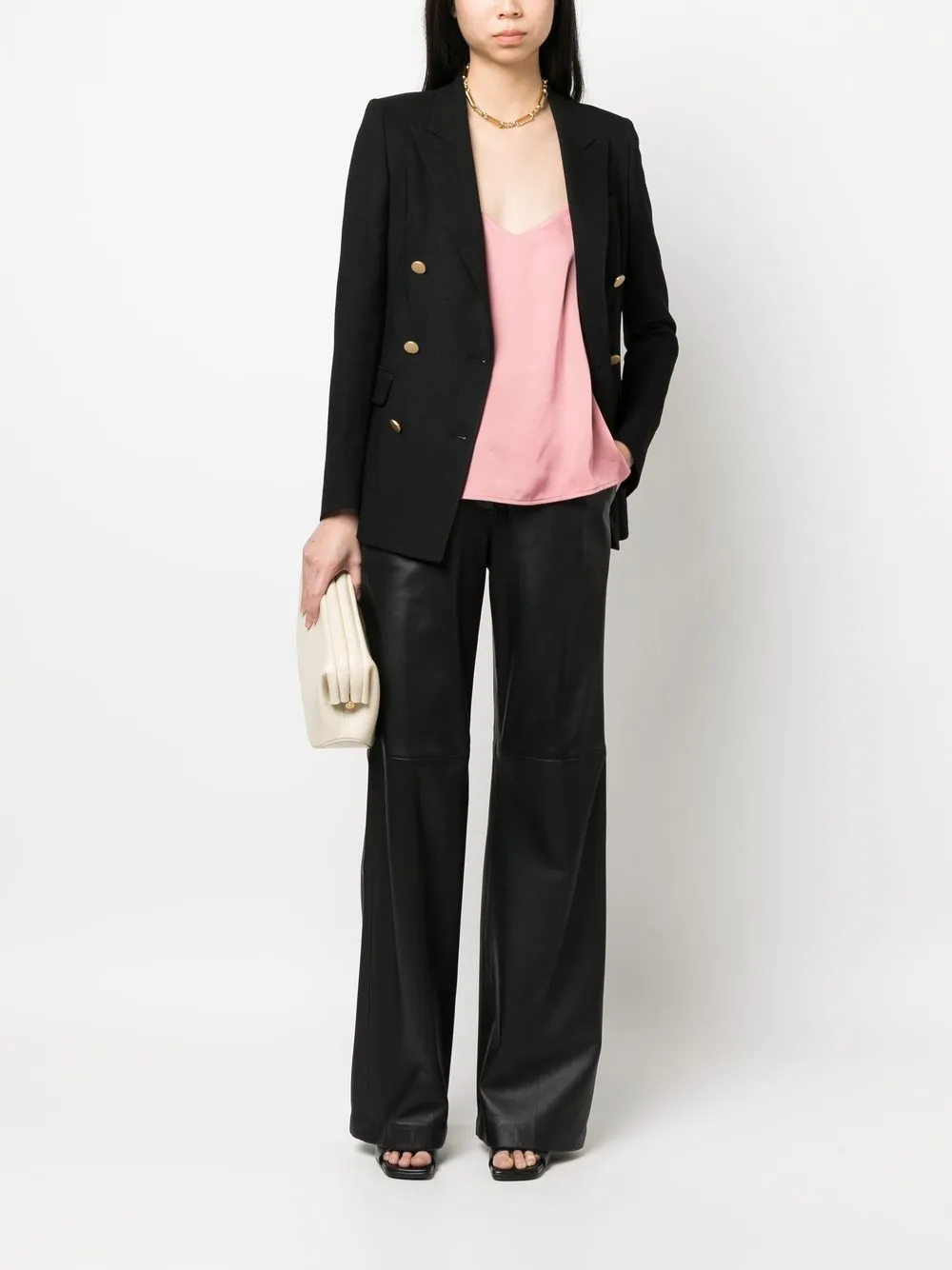 TWINSET Satijnen top - Roze