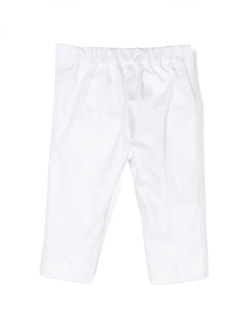 Balmain Kids Broek met dubbele rij knopen - Wit