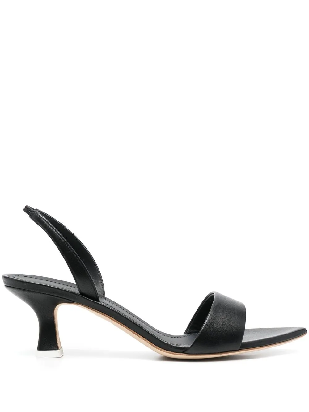 

3juin 65mm leather slingback sandals - Black