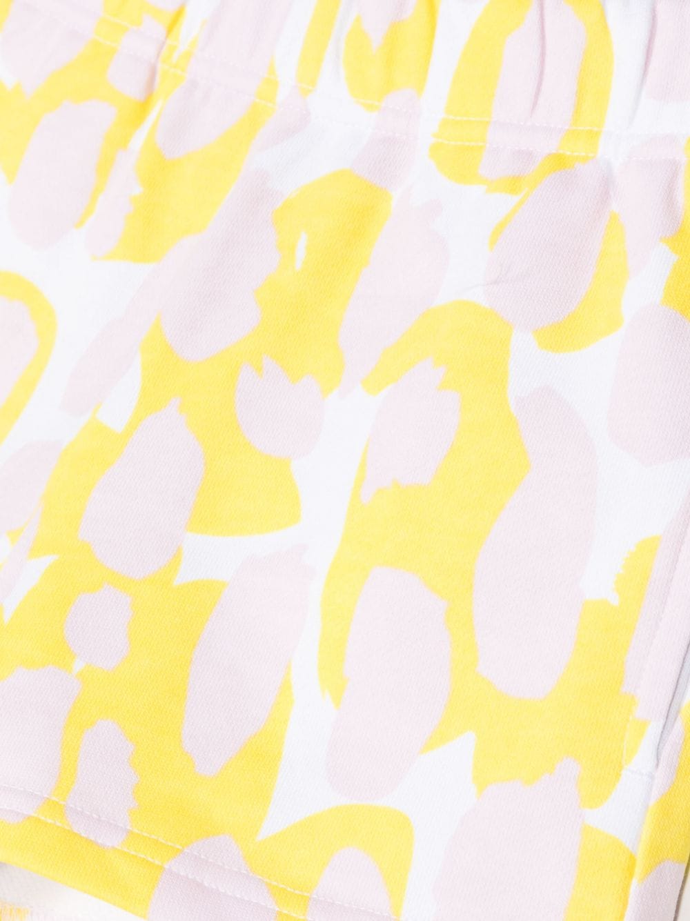 Shop Stella Mccartney Graphic-print Cotton Shorts In Pink