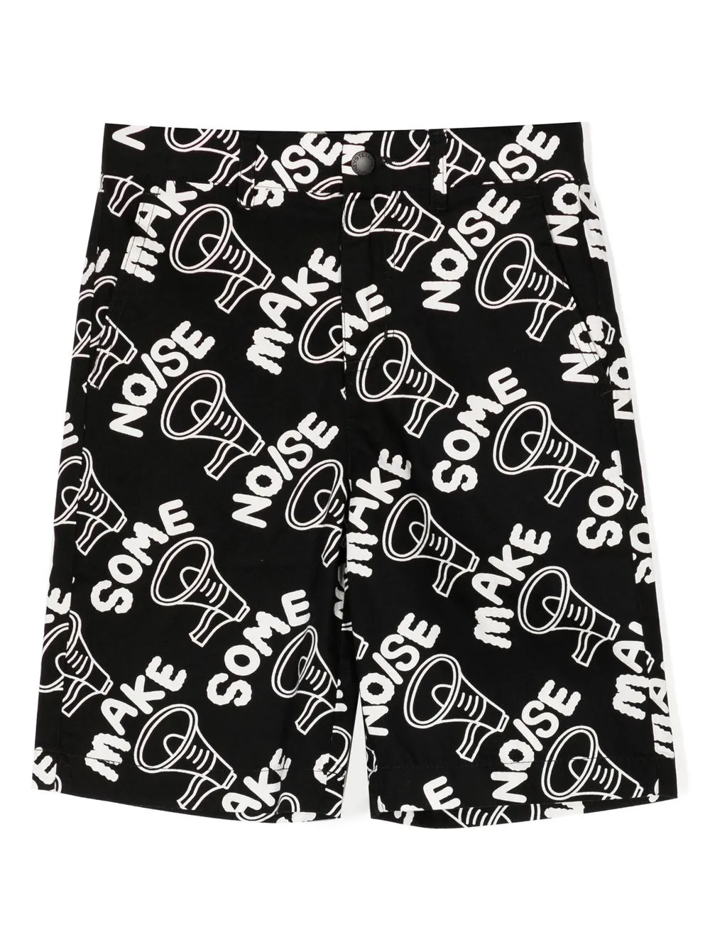 

Stella McCartney Kids slogan-print shorts - Black