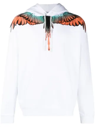 Marcelo burlon hoodie green on sale