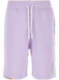 Marcelo Burlon County of Milan Stitch Cross track shorts - Purple