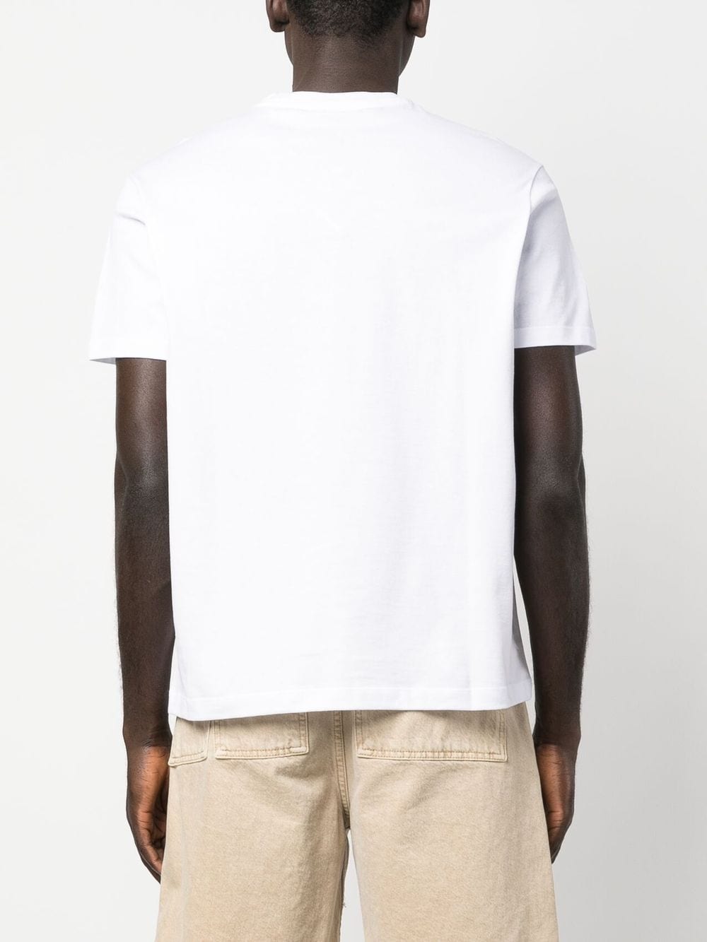 Shop Paul & Shark Reflective Logo-print Short-sleeve T-shirt In Weiss